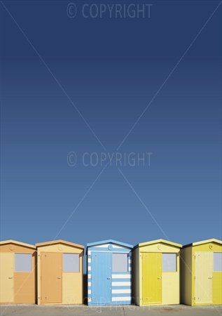 Seaford, Beach Huts 01